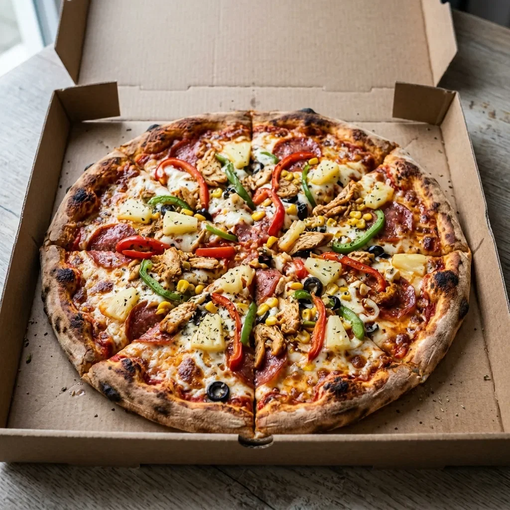 Pizza full option large