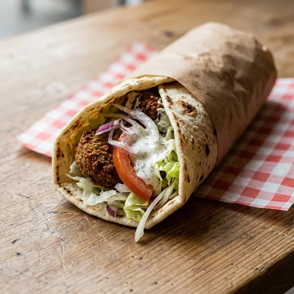 Dürüm falafel