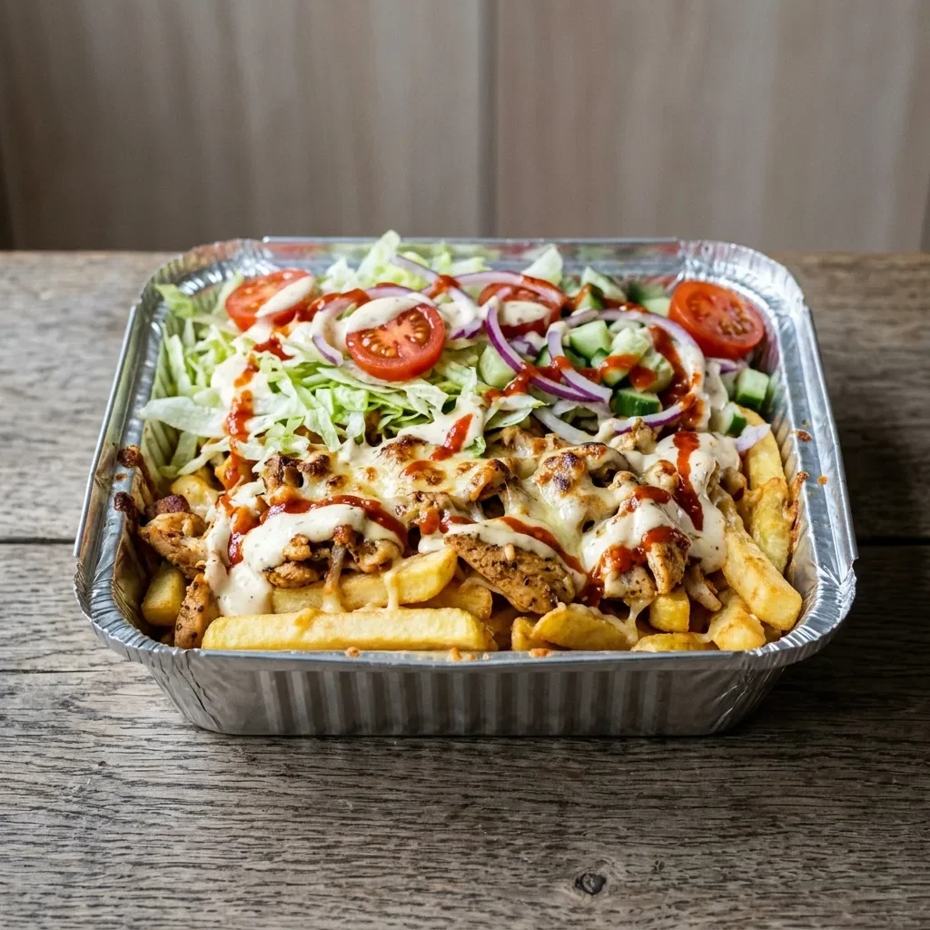Kapsalon chicken