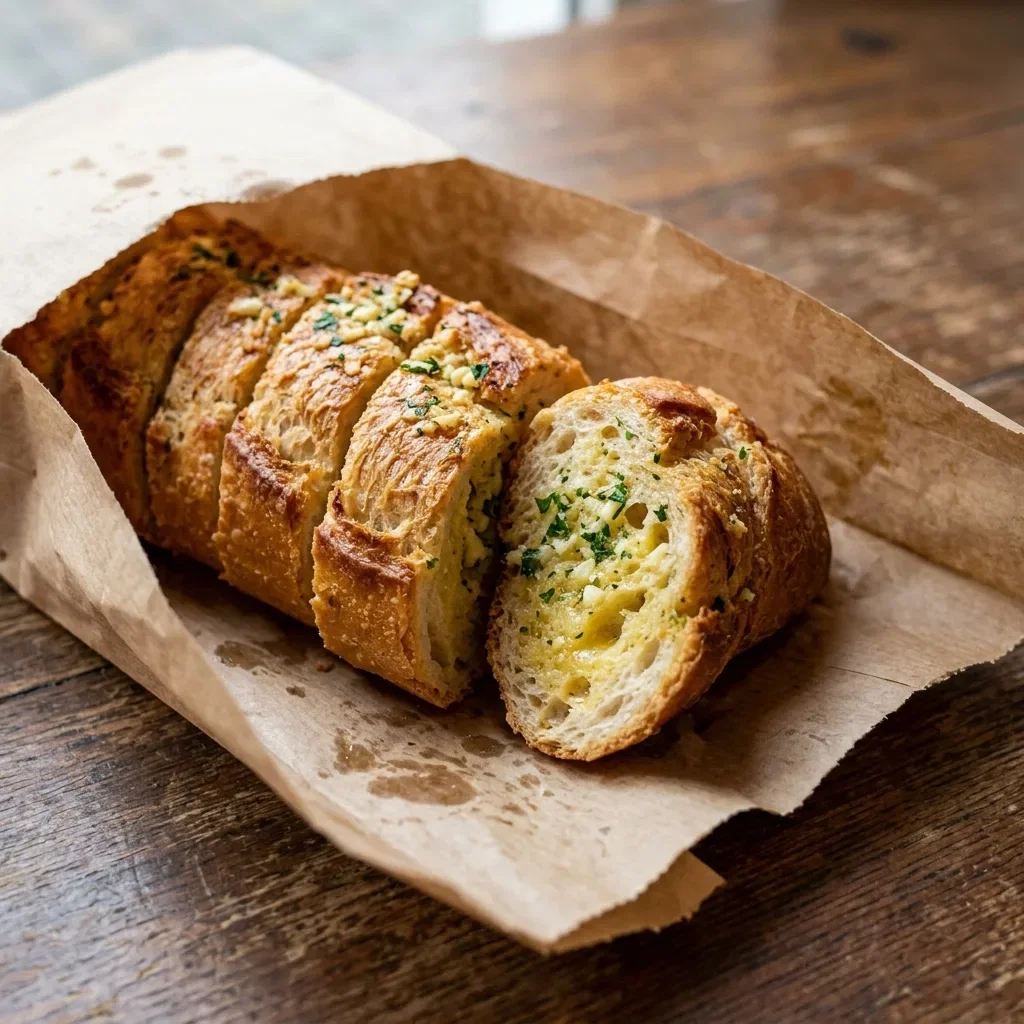 Garlic baguette