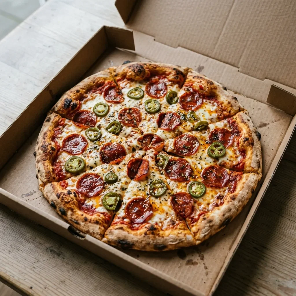 Pizza pepperoni large