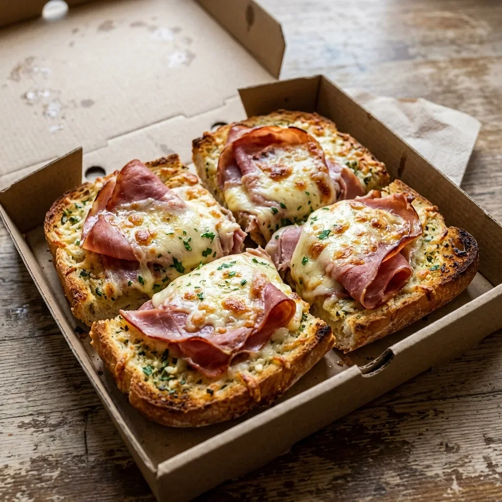 Ham and cheese (4 pieces)