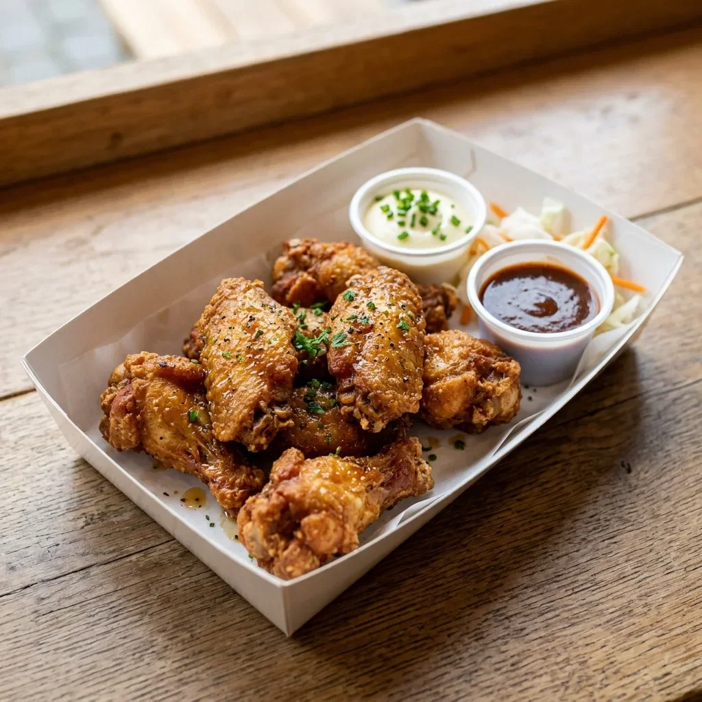 Chicken wings (8 pieces)