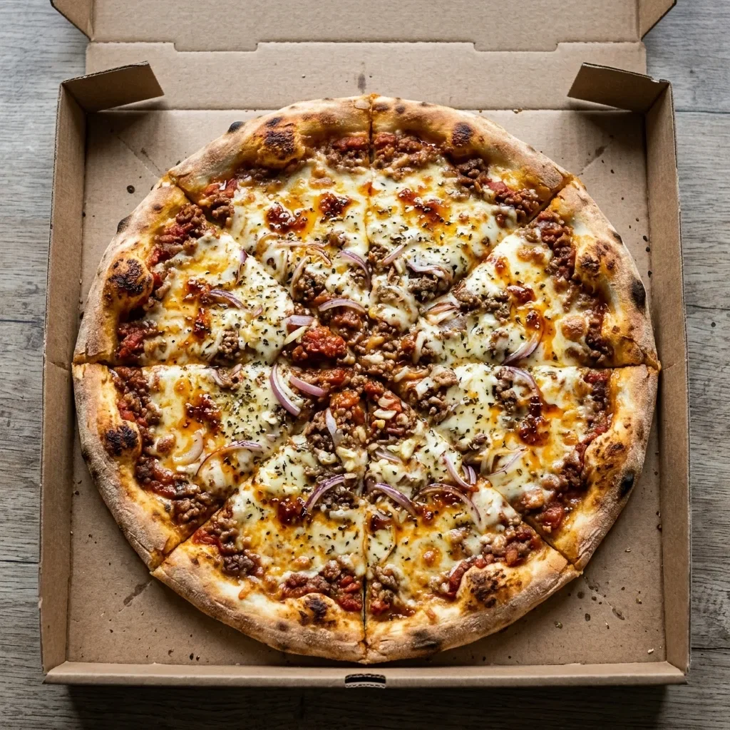 Pizza bolognese de luxe large