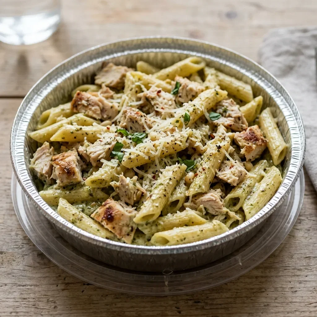 Pasta pesto chicken