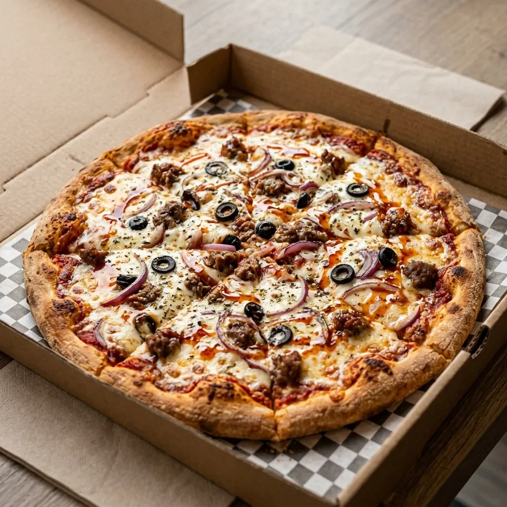 Pizza burger large