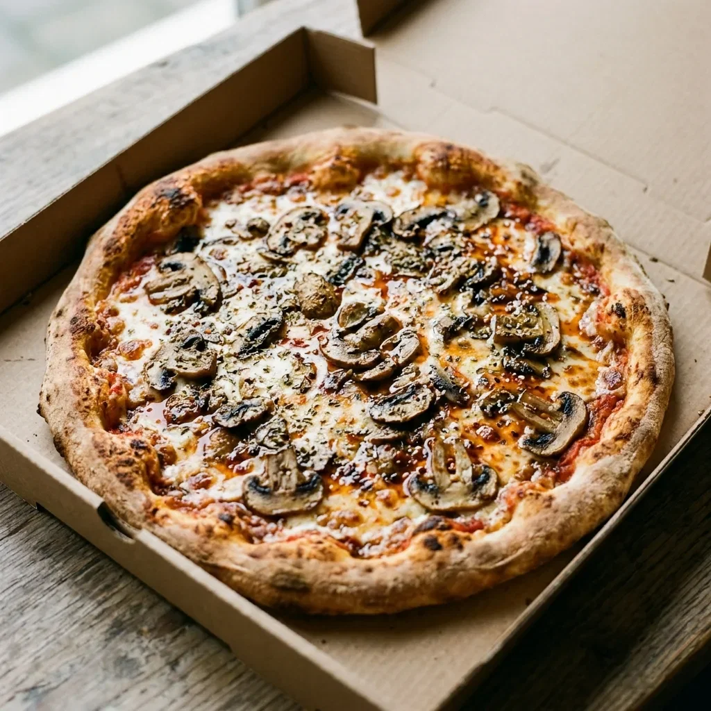 Pizza funghi large