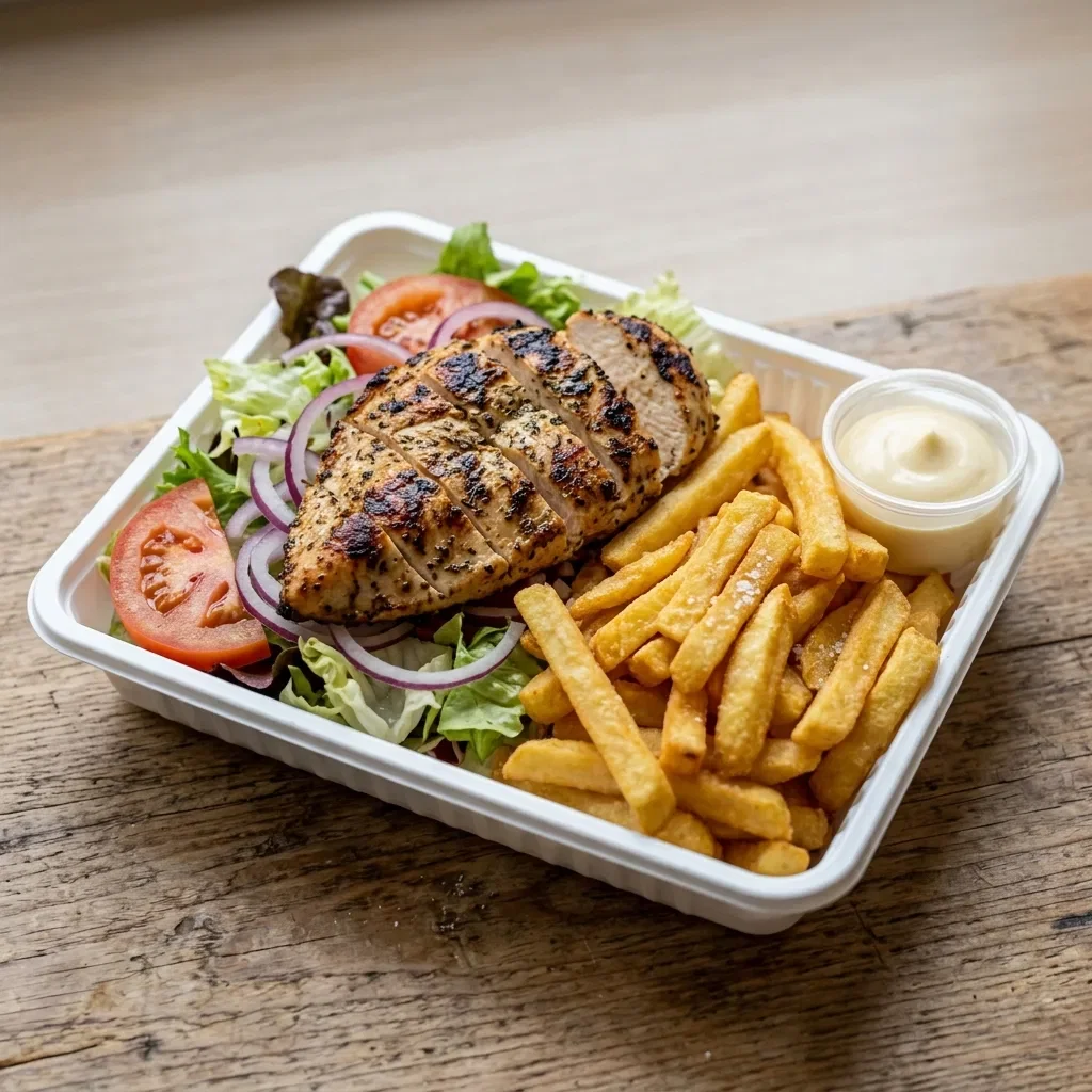 Platter chicken breast
