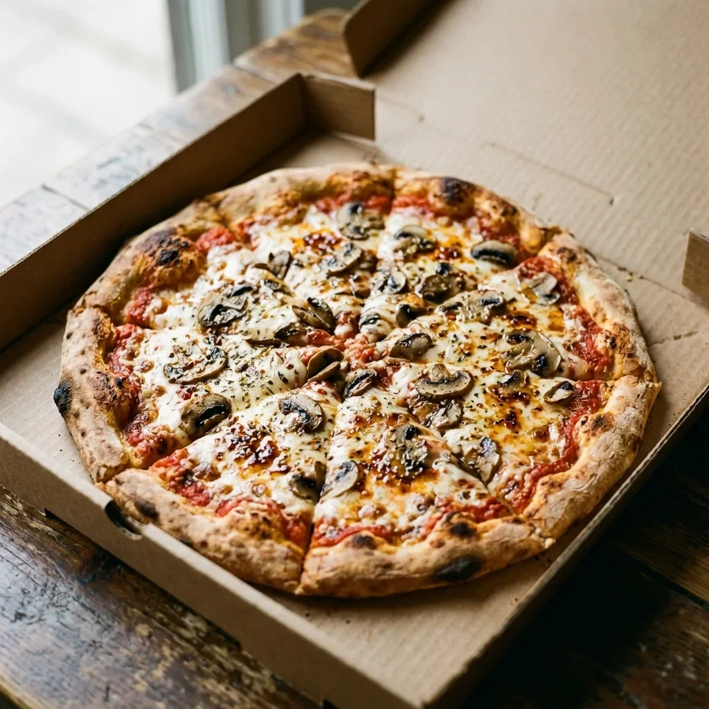 Pizza funghi medium