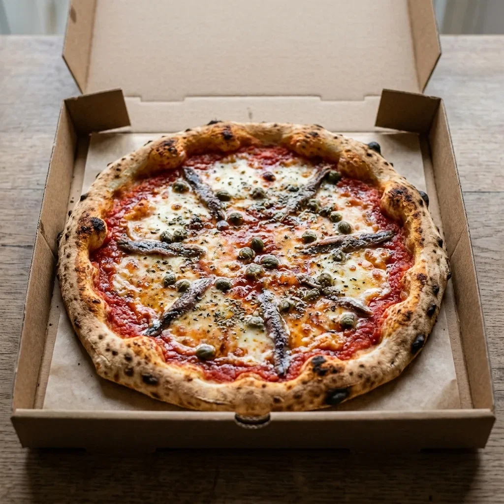 Pizza napoletana medium