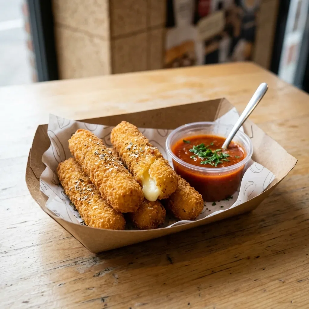 Mozzerella sticks (5 pieces)