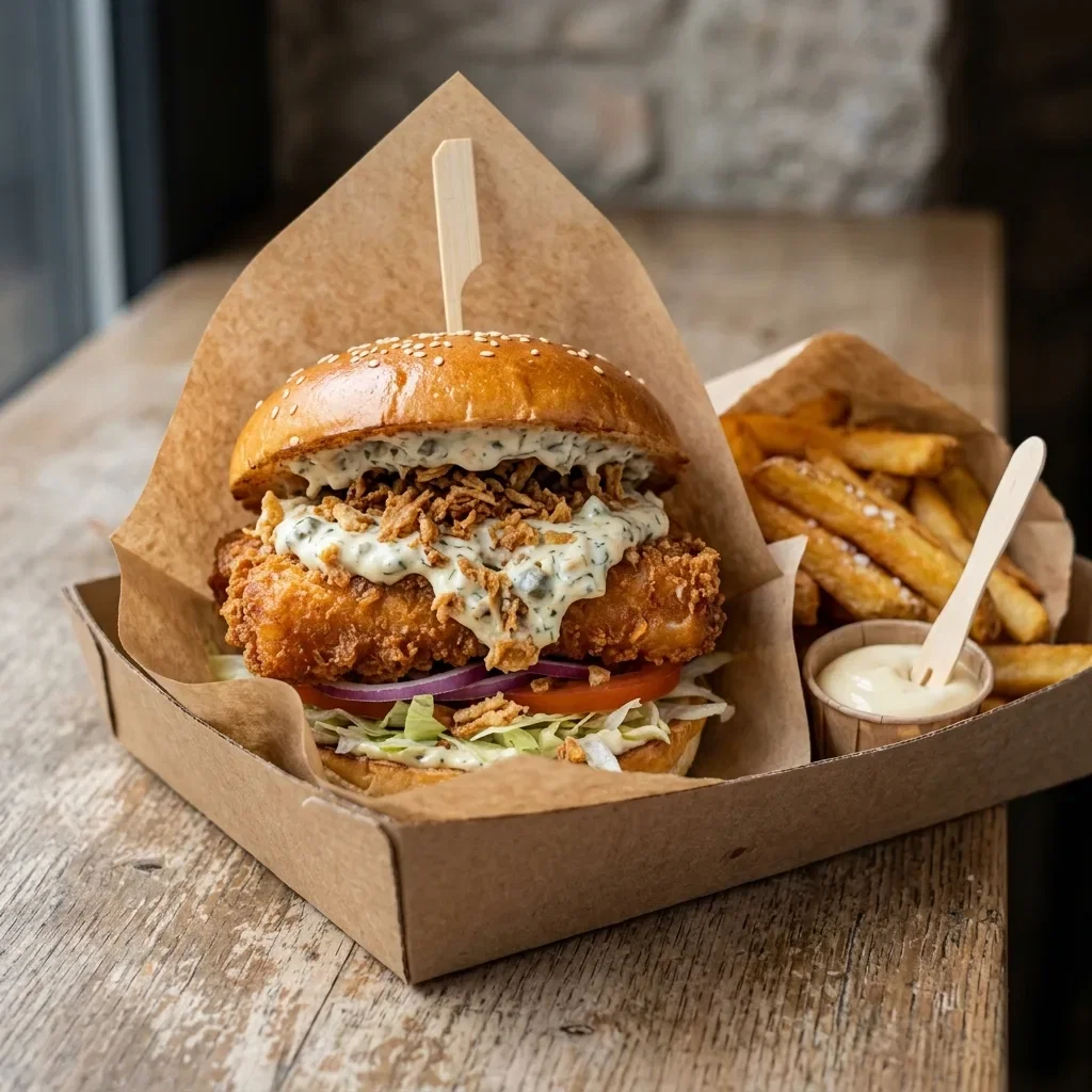 Fish burger