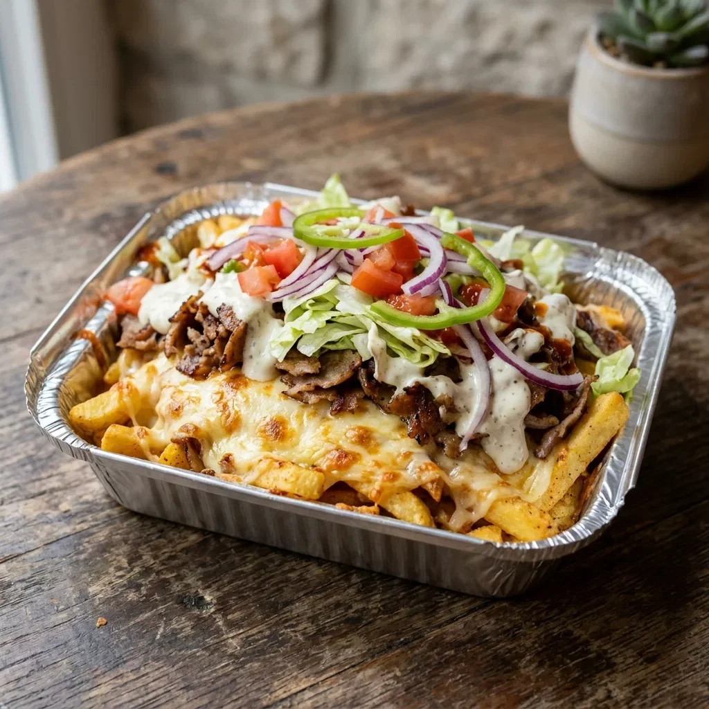 Kapsalon kebab