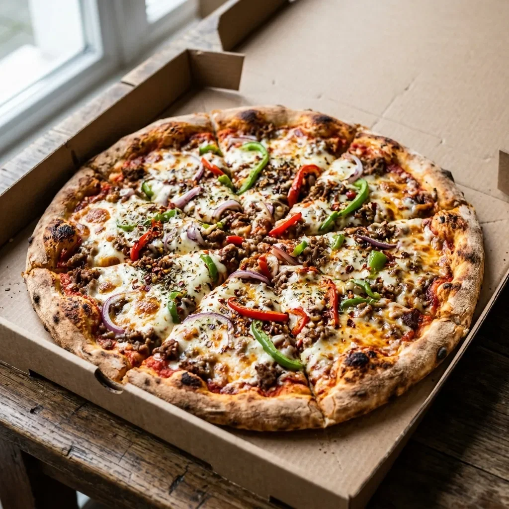 Pizza super large