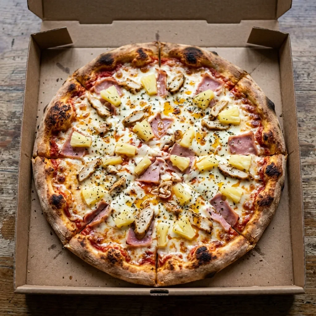 Pizza hawaï large