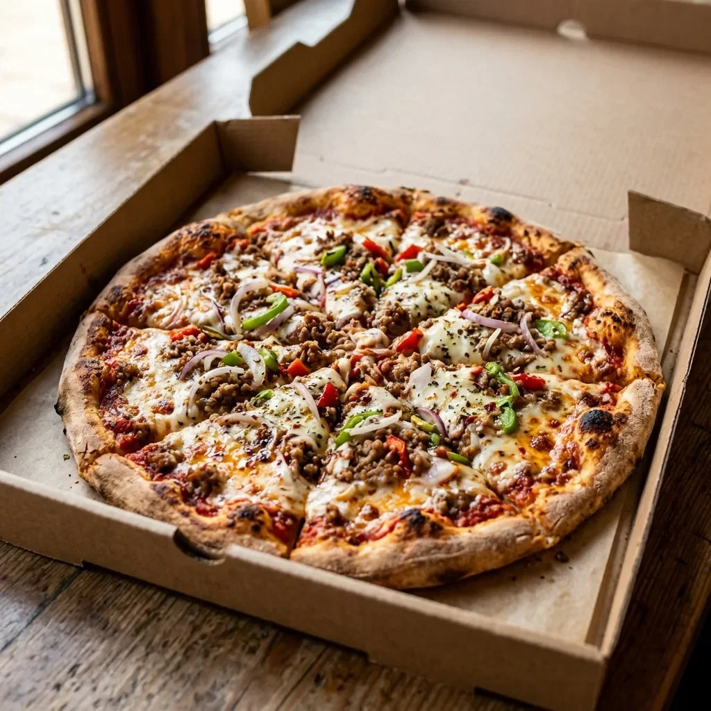 Pizza super medium