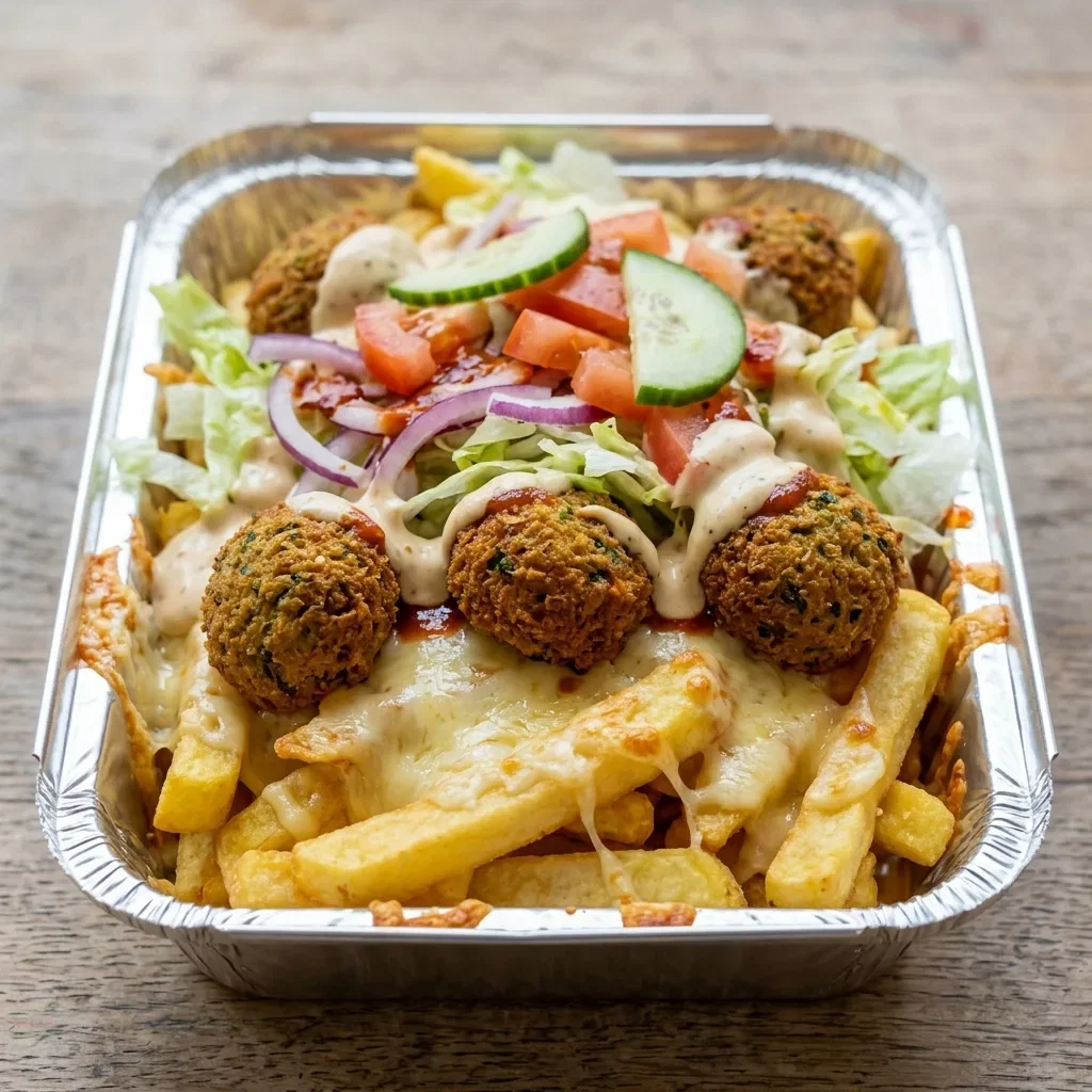 Kapsalon falafel