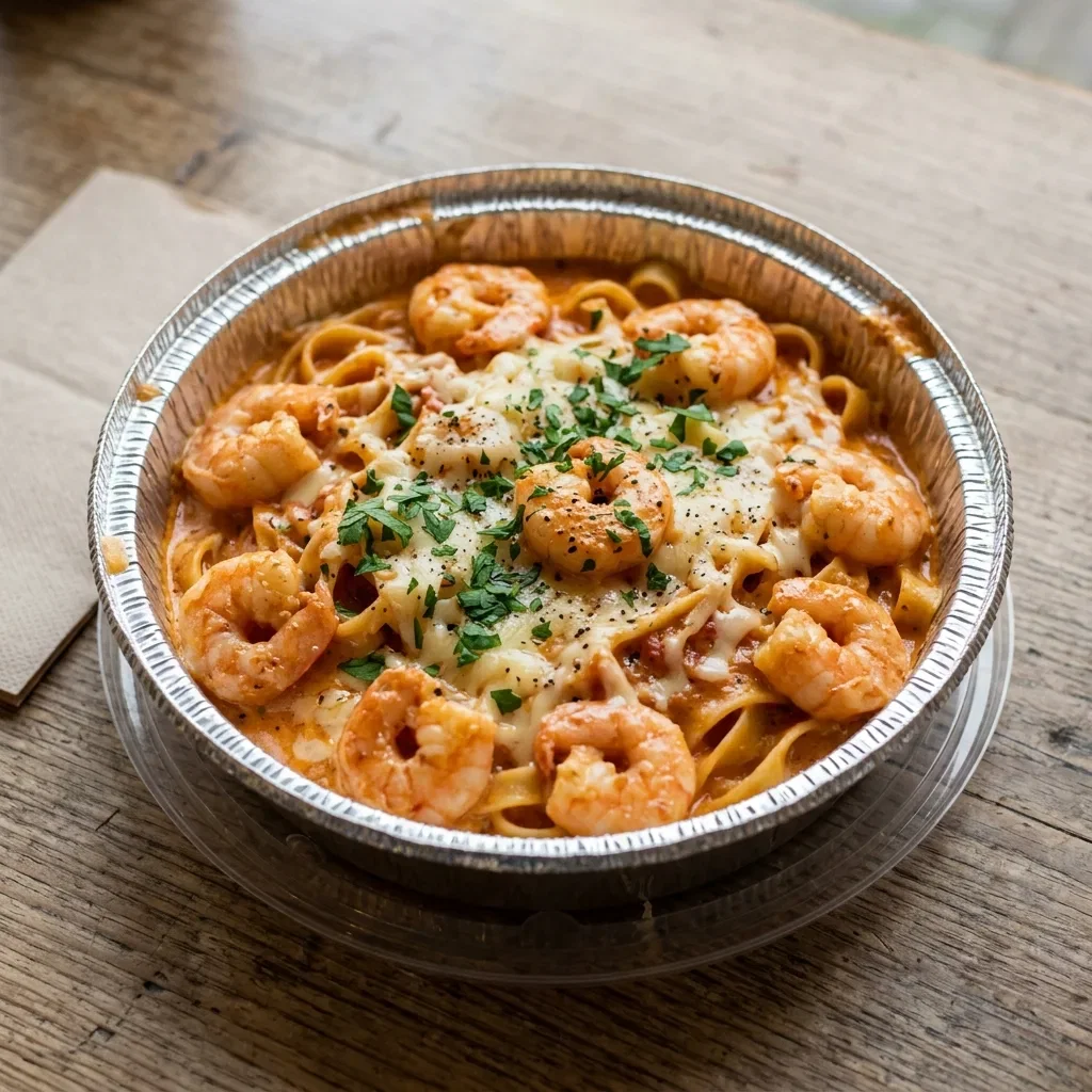 Pasta scampi