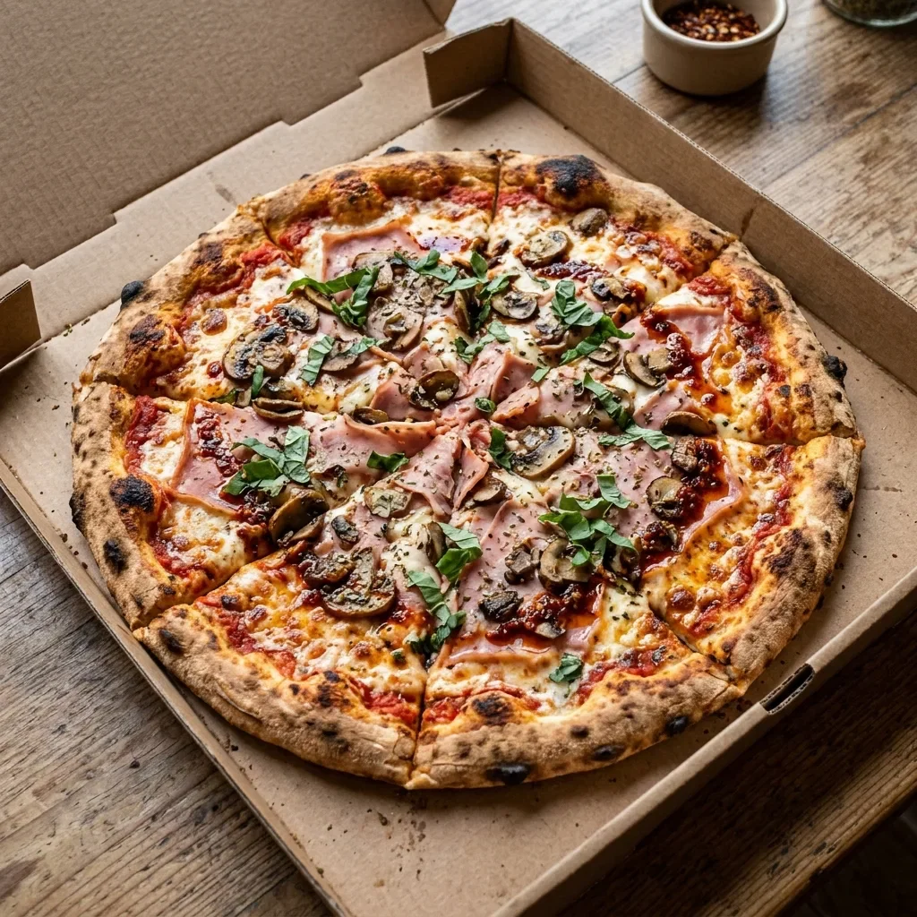 Pizza parma large