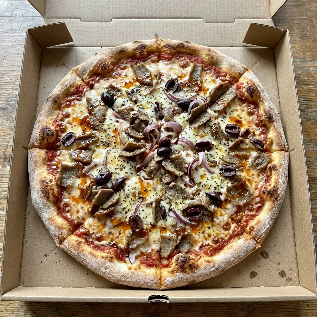 Pizza kebab large