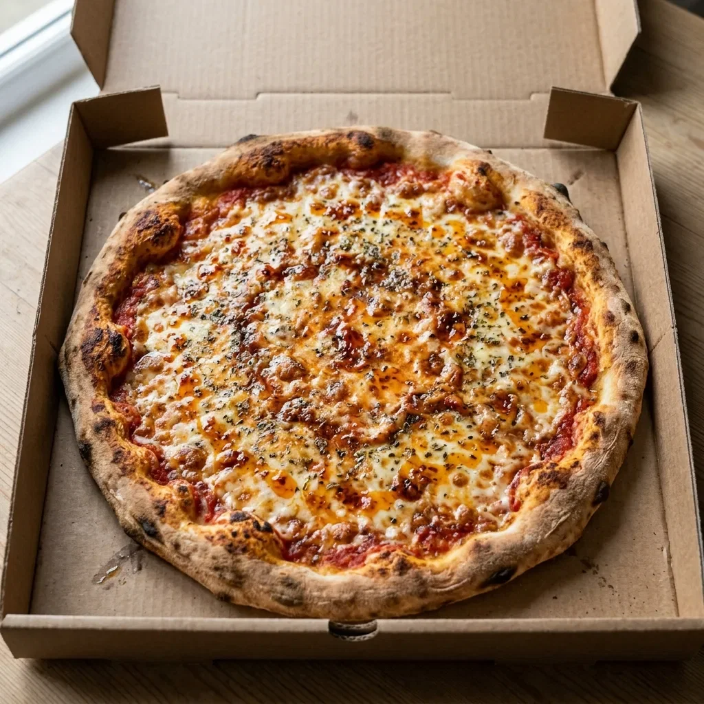 Pizza margherita large