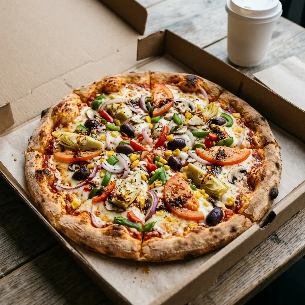 Pizza vegetarian medium