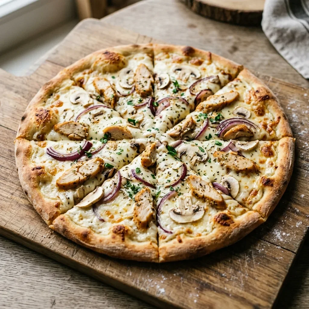 Pizza creamy chicken medium