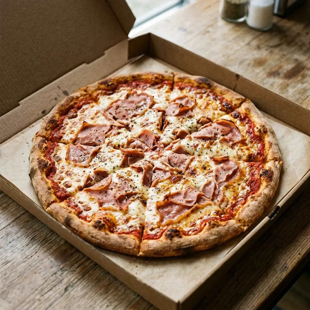 Pizza prosciutto large