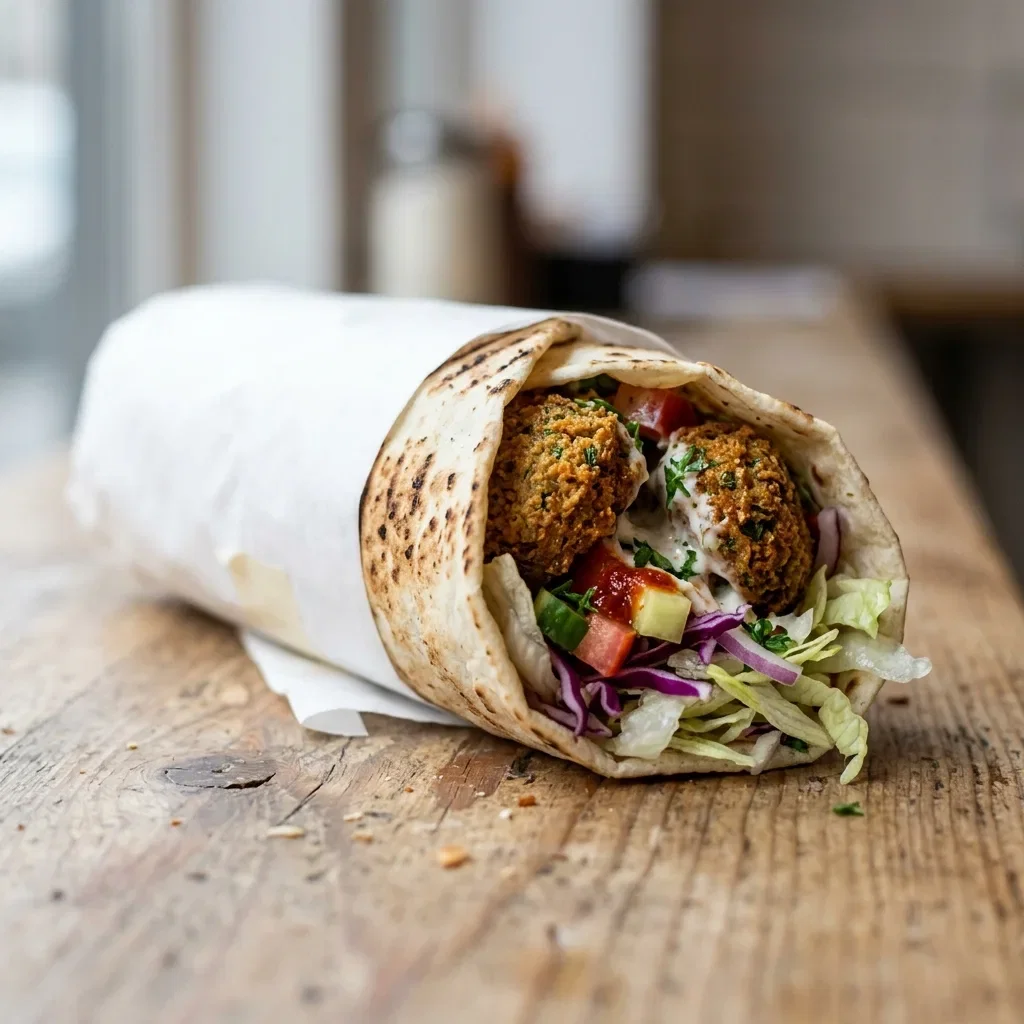 Durum falafel