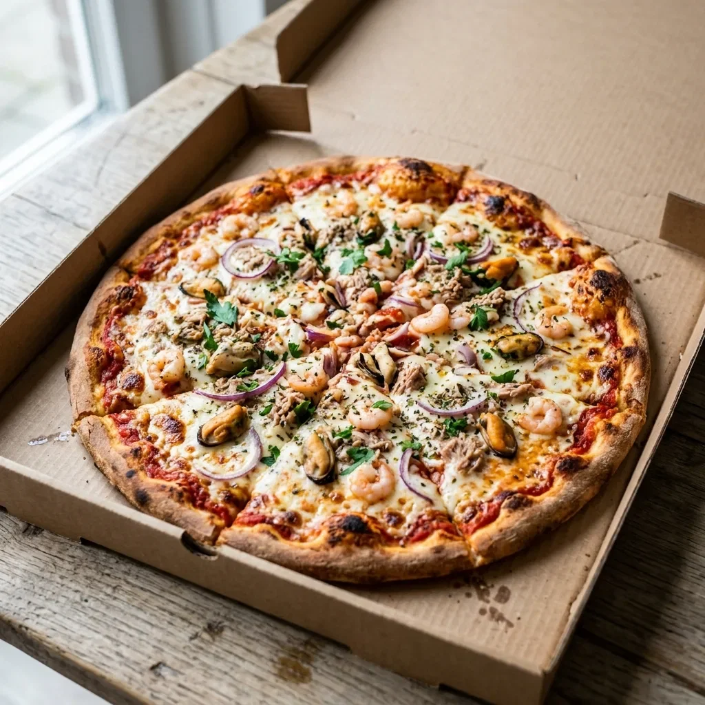 Pizza zeevruchten large