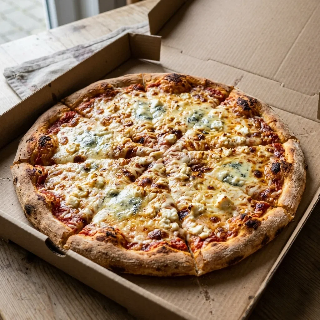 Pizza 4 fromaggi large