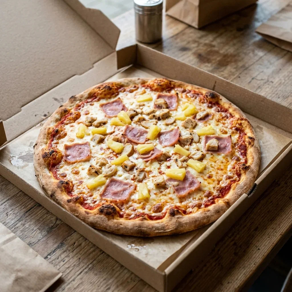 Pizza hawaii medium
