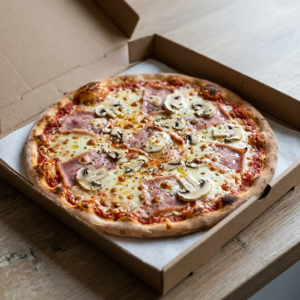 Pizza capricciosa medium