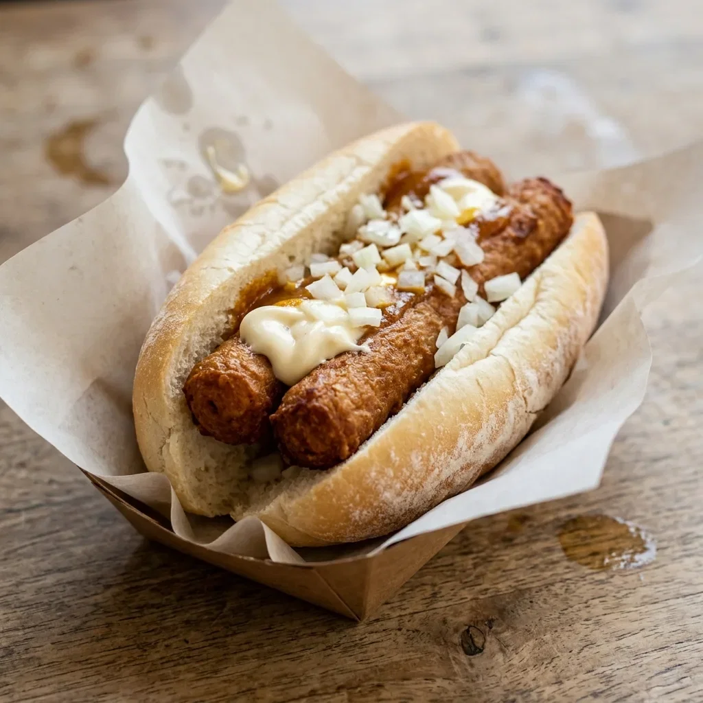 Broodje frikadel
