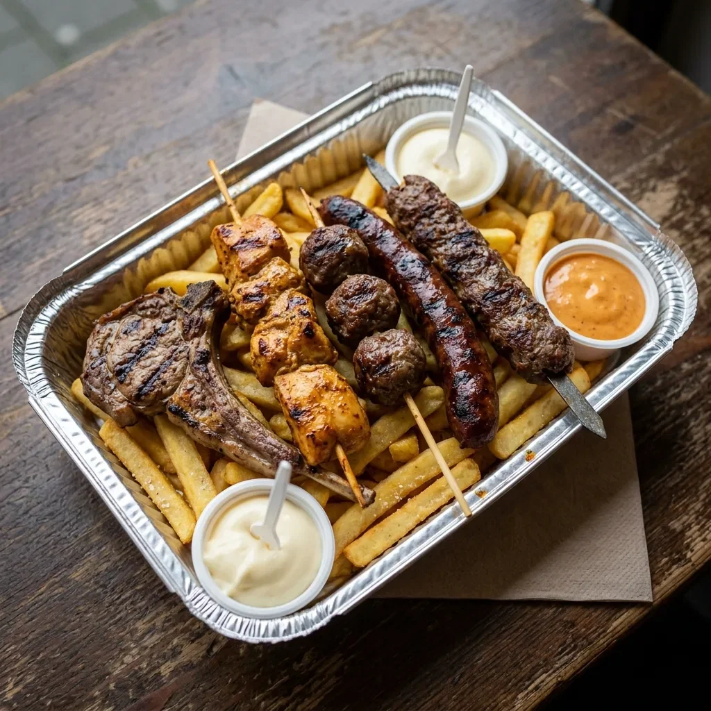 Snack mix grill