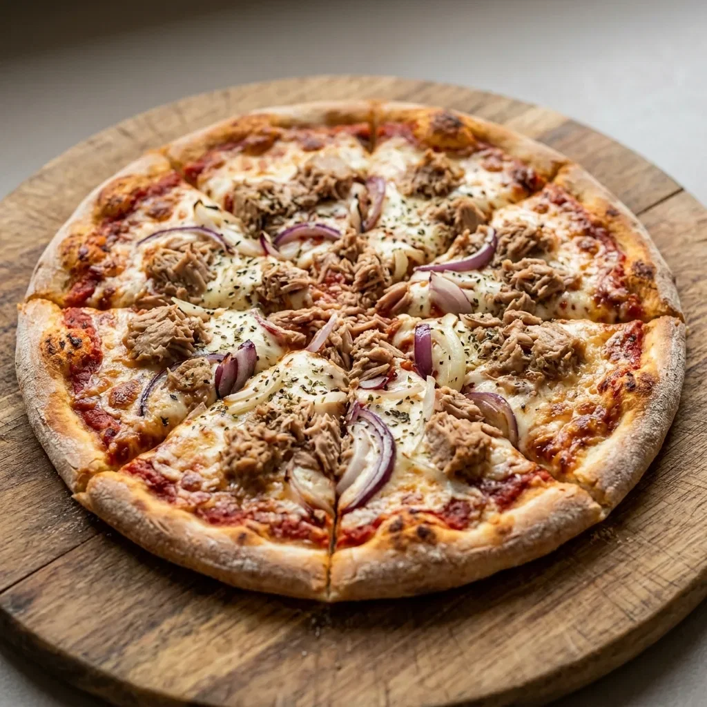 Pizza 4 tonno medium