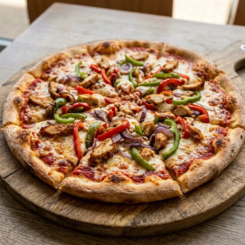 Pizza pollo large