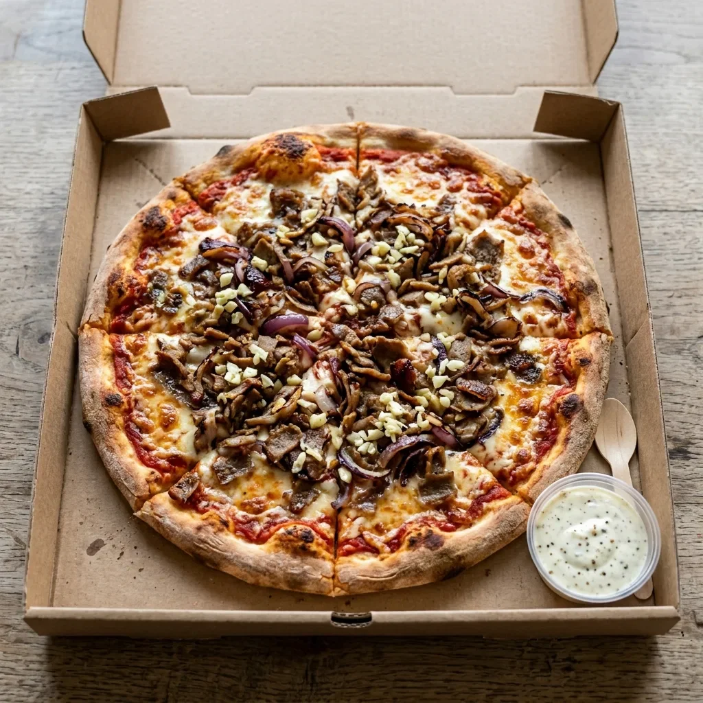 Pizza pizza pita large