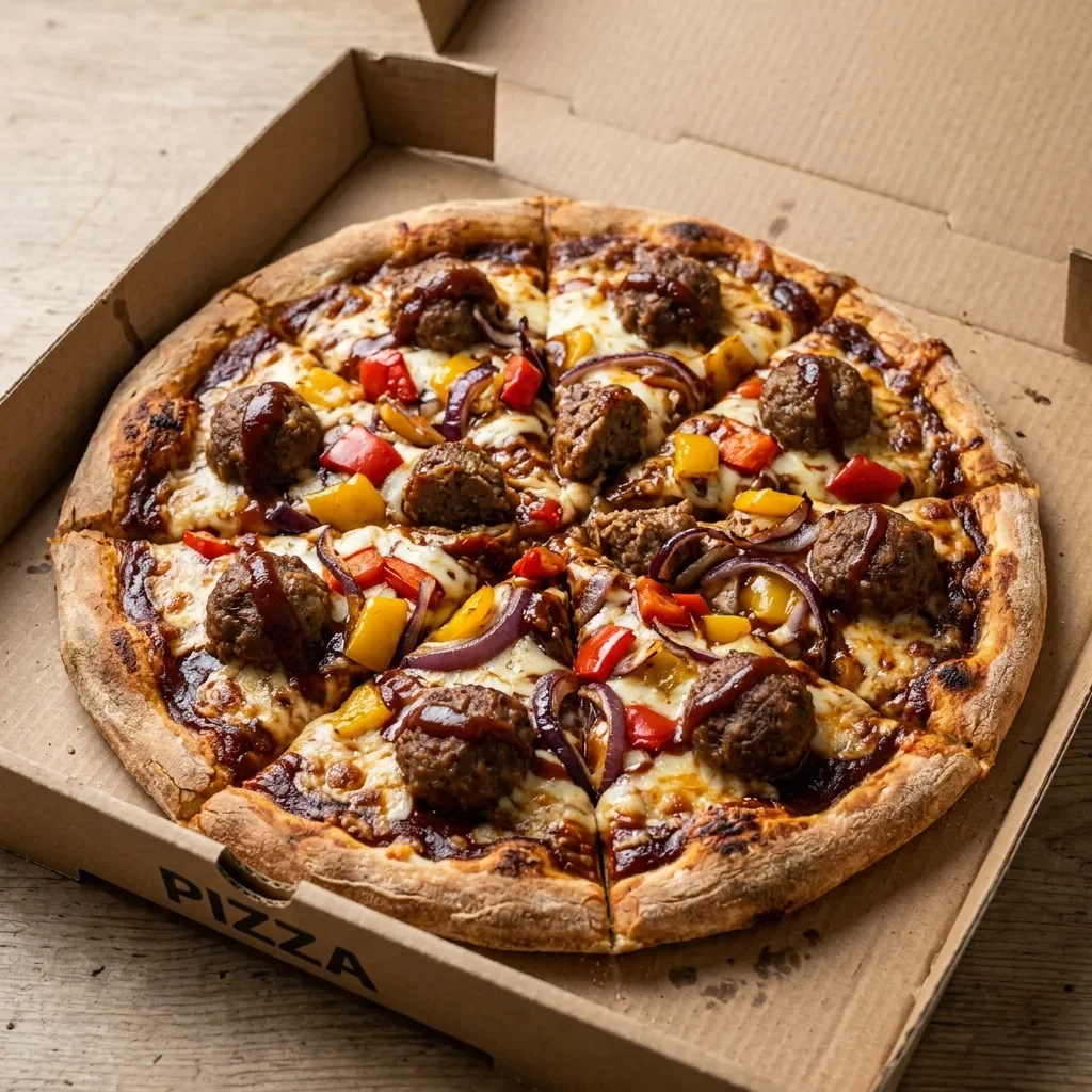 Bbq meatballs large