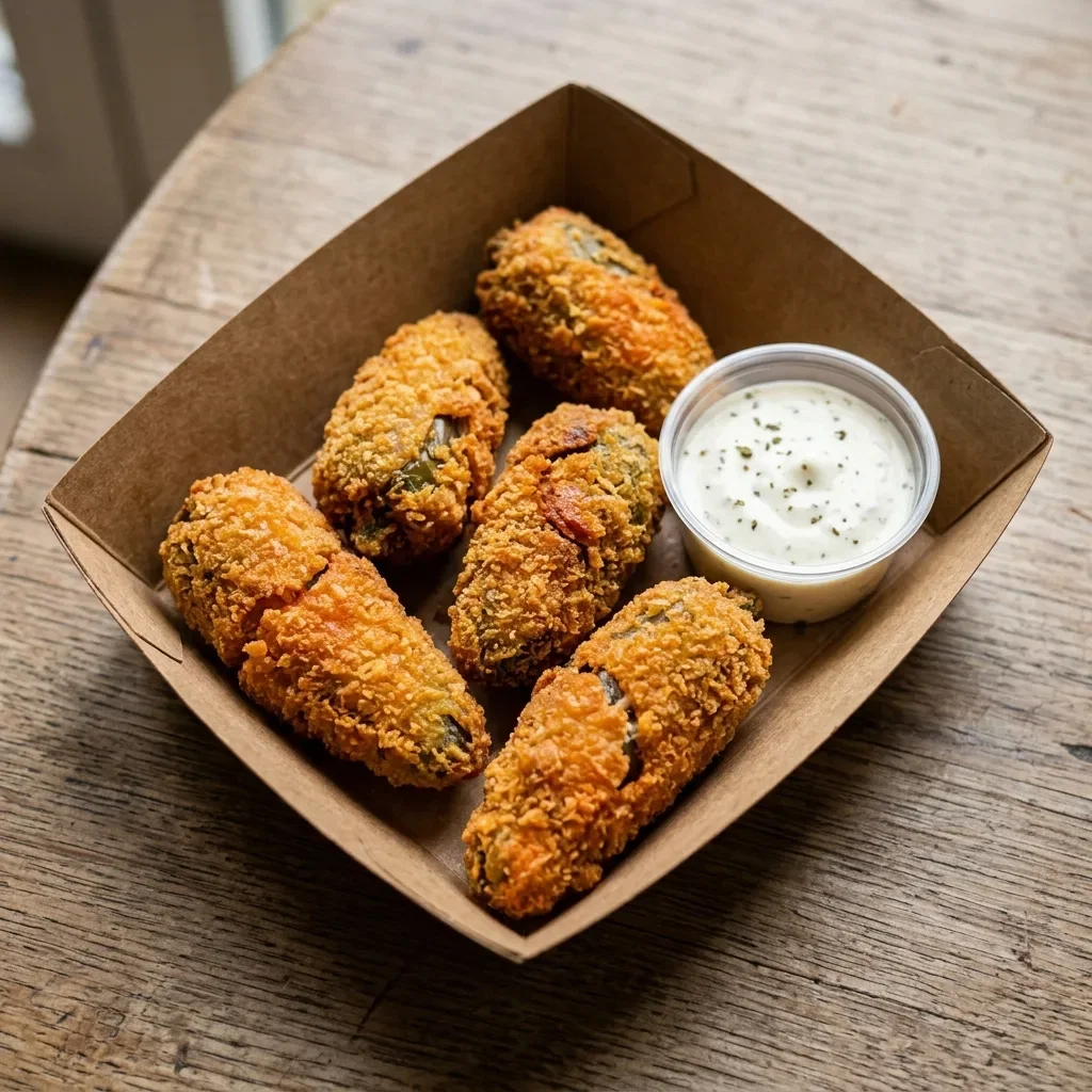 Creamy jalapenos