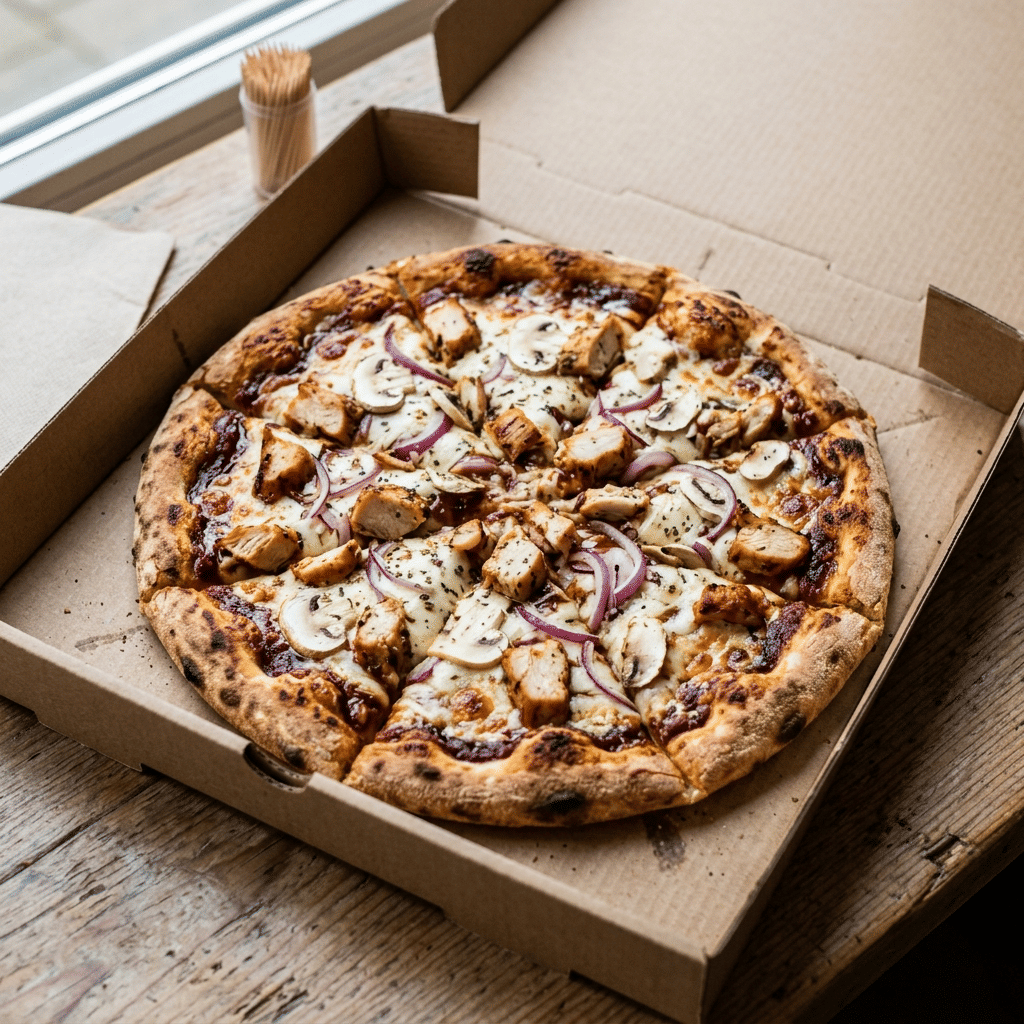 Calzone bbq chicken medium