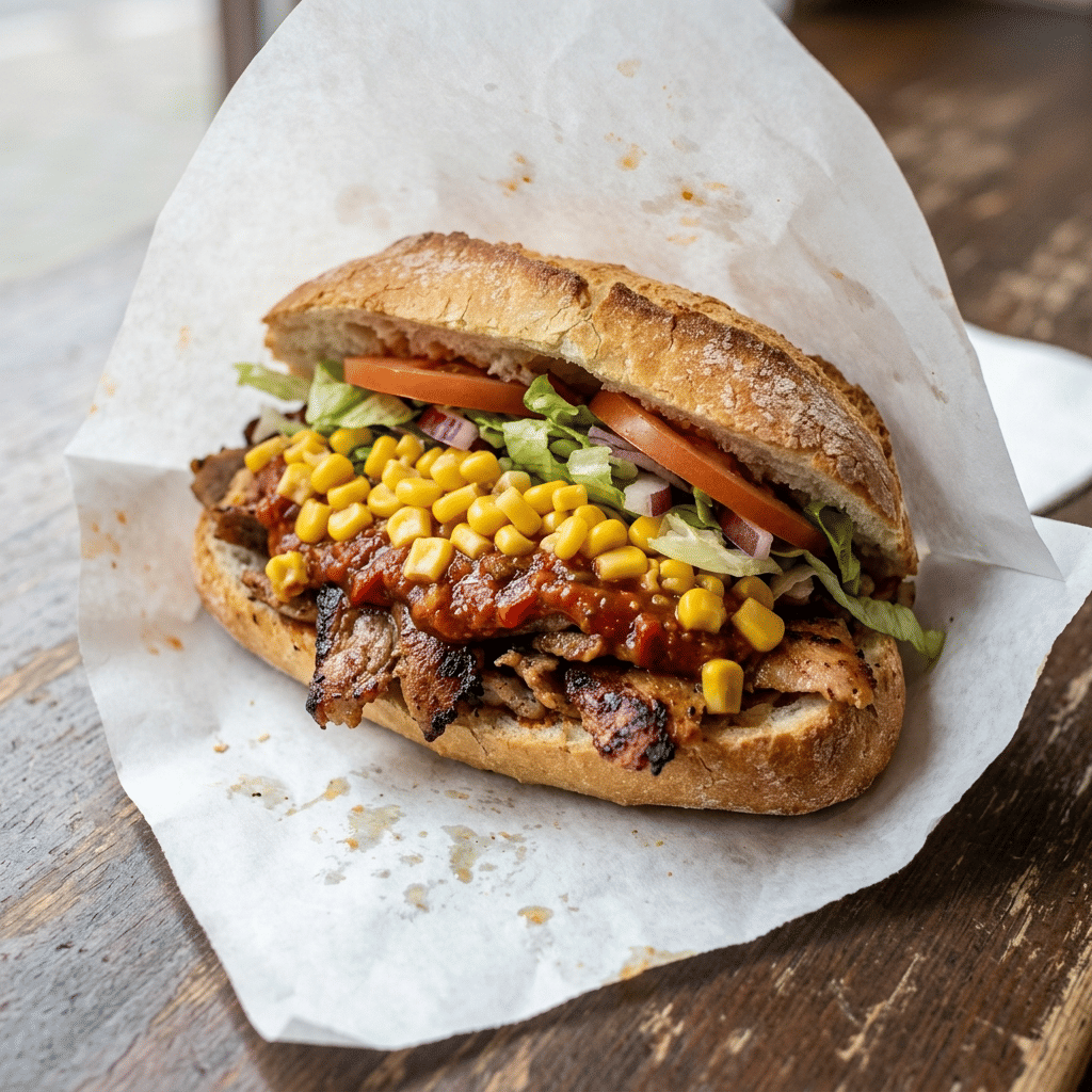 Broodje kebab mexicano