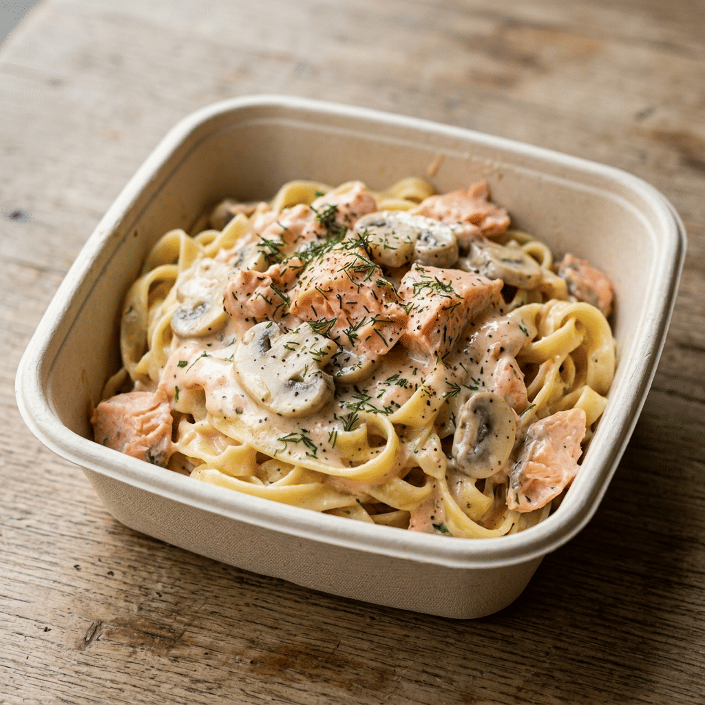 Pasta salmone