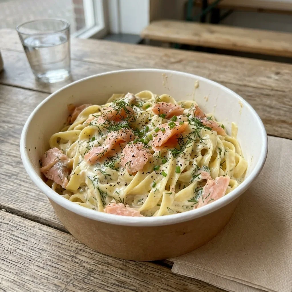 Tagliatelle salmone