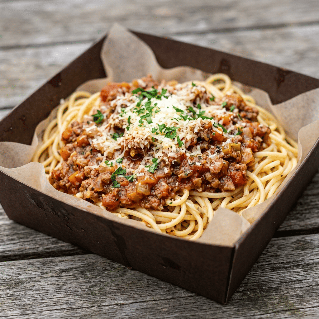 Spaghetti bolognese
