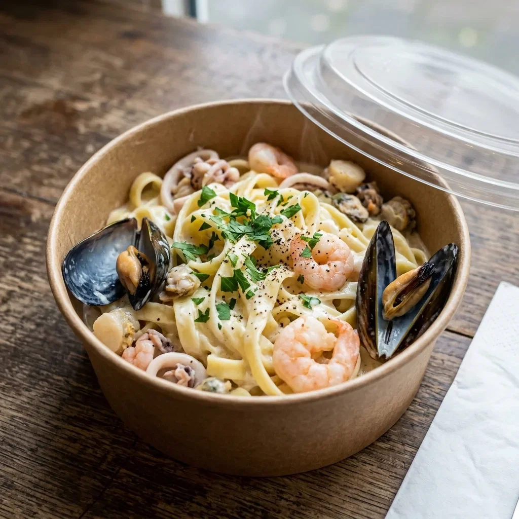 Tagliatelle pescatore