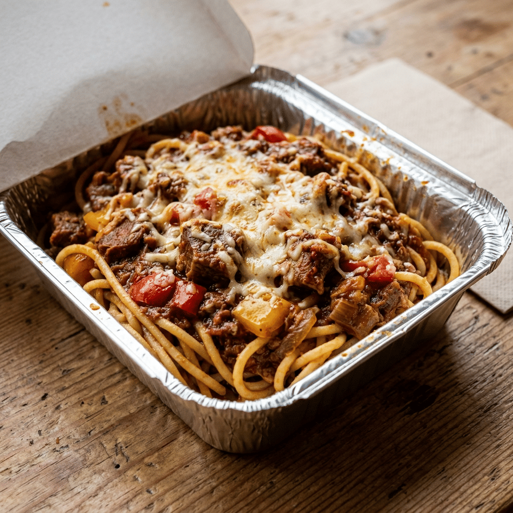 Spaghetti dello chef lams