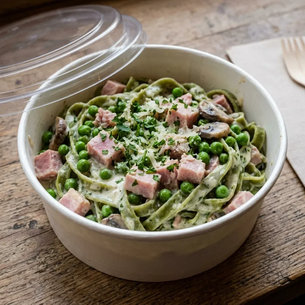 Tagliatelle verde romana