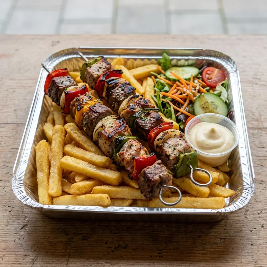 Brochette schotel