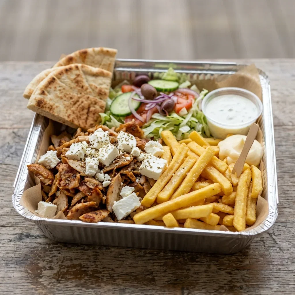 Pita feta schotel